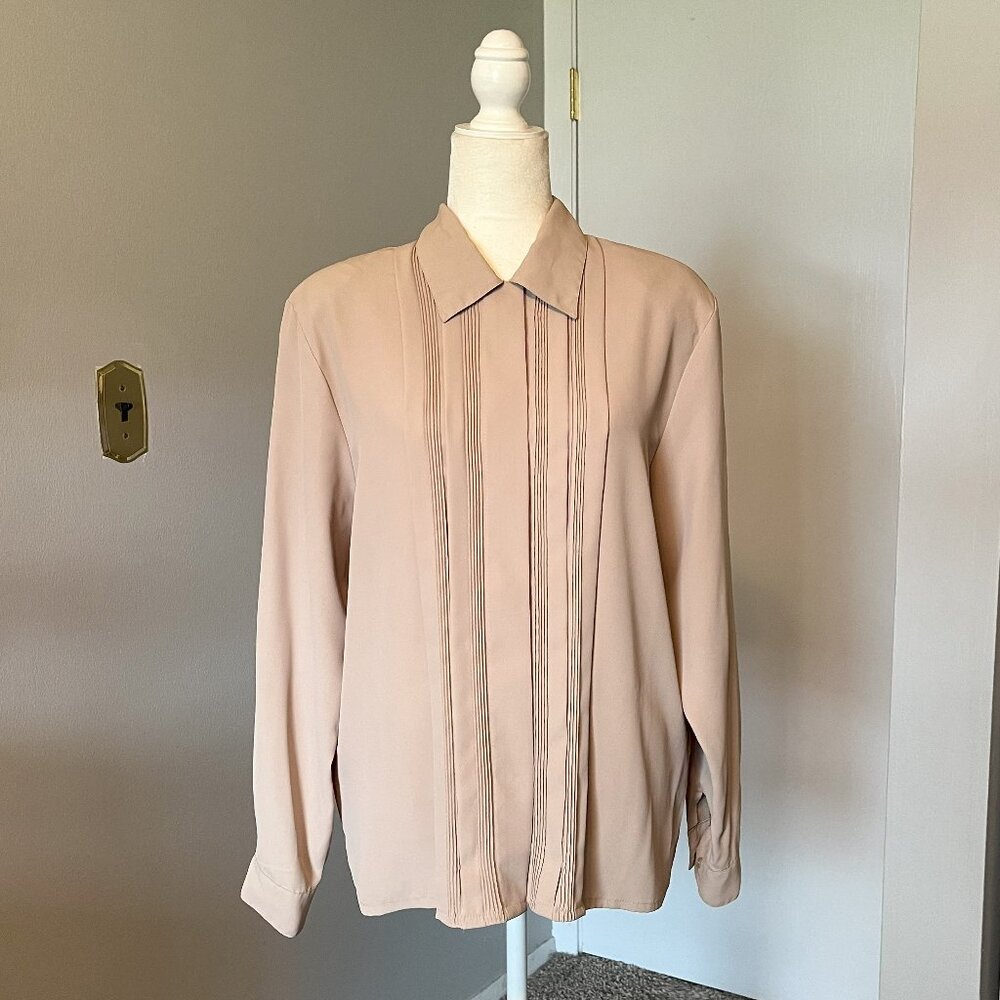Tan Christie & Jill Blouse